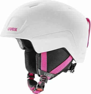Casca schi Uvex Heyya Pro white-pink mat 54-58 cm