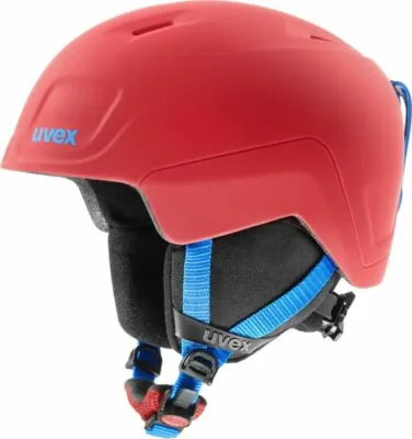 Casca schi Uvex Heyya Pro red-cyan mat 54-58 cm