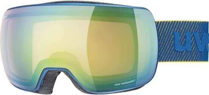 Ochelari schi Uvex Compact V underwater mat/mirror green-variomatic clear S1-S3