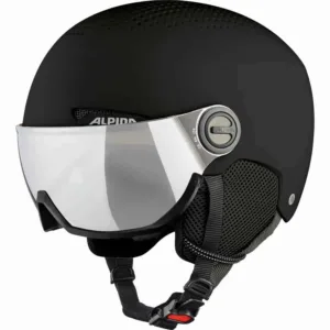 Casca schi Alpina ARBER VISOR Q LITE black mat 58-61