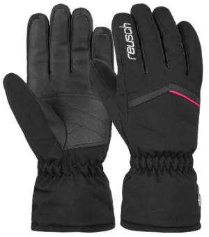 Manusi Reusch Marisa, bk-wh-pink glo 6,5