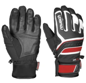 Manusi Reusch Thunder II R-TEX XT bk / wh / fire red 9