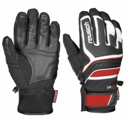 Manusi Reusch Thunder II R-TEX XT bk / wh / fire red 9