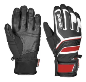 Manusi Reusch Thunder R-TEX XT bk/wh/fire red 9,5