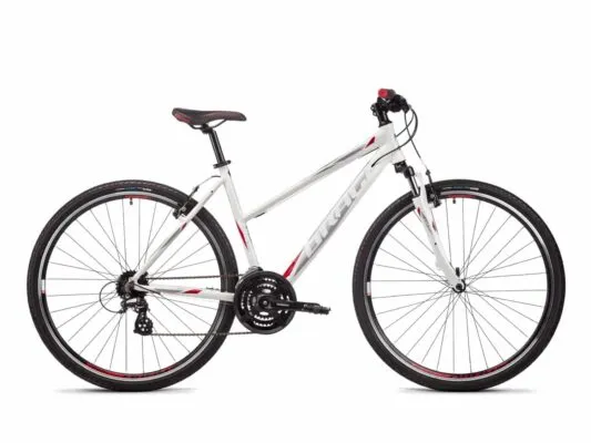 Bicicleta Drag Grand Canyon Comp Lady 28 M white red AT-37 M-17 21