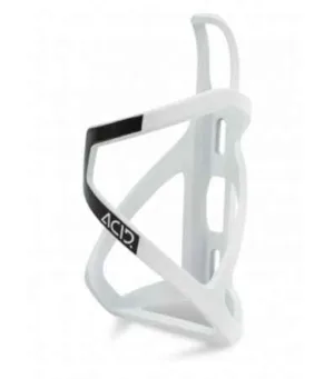 Suport bidon ACID HPP Left-Fland Sidecage mat white glossy black