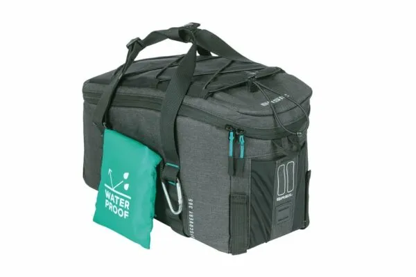Geanta portbagaj Basil Discovery 365D black melee, 36x16,5x20cm 18286