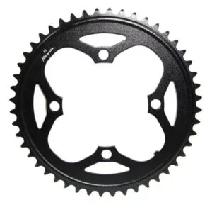 Foaie angrenaj eBIKE pentru Bosch motor gen1, 2014, negru, 48T, aluminiu S-Pedelec