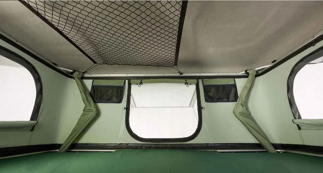 Cort Thule Basin 2 persoane cort auto cu prindere pe acoperis negru (hard shell rooftop) - imagine 2