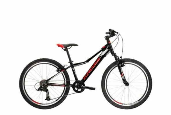 Kross Hexagon JR 1.0 24 S rosu alb negru 2022