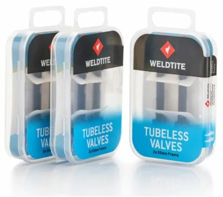 Valva Tubless Weldtite 2X55mm Presta Weldtite - imagine 2