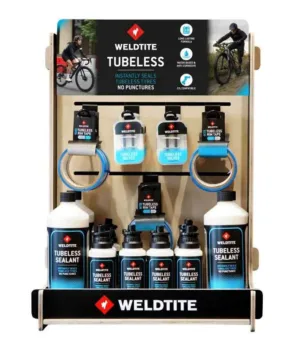 Stand de prezentare Tubeless (fara produse) din lemn Weldtite