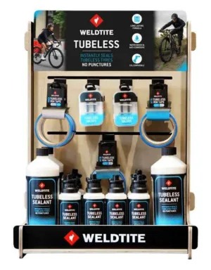 Set produse Tubeless Weldtite stand