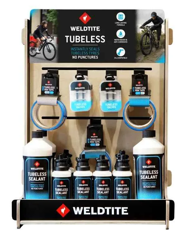 Set produse Tubeless Weldtite stand