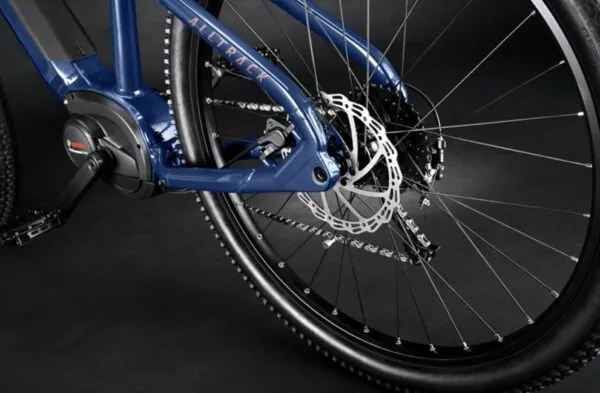 e-bike Haibike ALLTRACK 4 27.5 i500Wh 9-G Alivio M 2024 cool blue leather - imagine 4