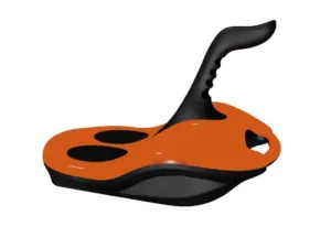 Saniuta Snow Bob portocaliu Spartan