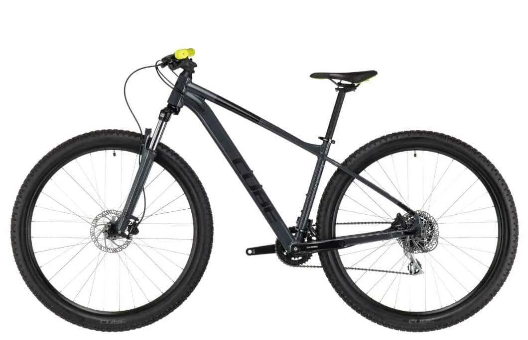 Bicicleta Cube AIM PRO grey flashyellow 20 29 L - imagine 2