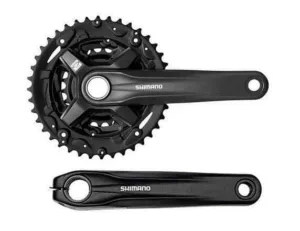 Angrenaj pedalier Shimano MT210-3 44/32/22T fara CG 175mm negru