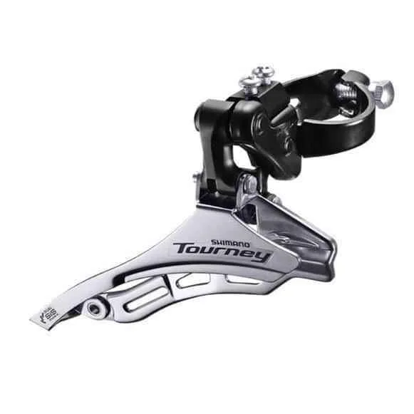 Schimbator Fata Shimano Tourney FD-TY300 triplu col 28.6mm tragere sus