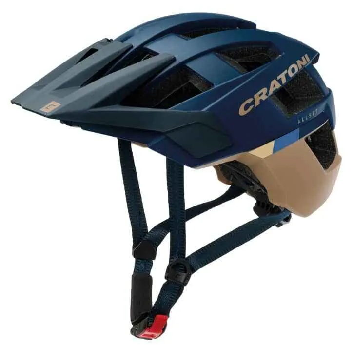 Casca Cratoni AllSet MTB size S/M 54-58 cm dark blue-sand matt