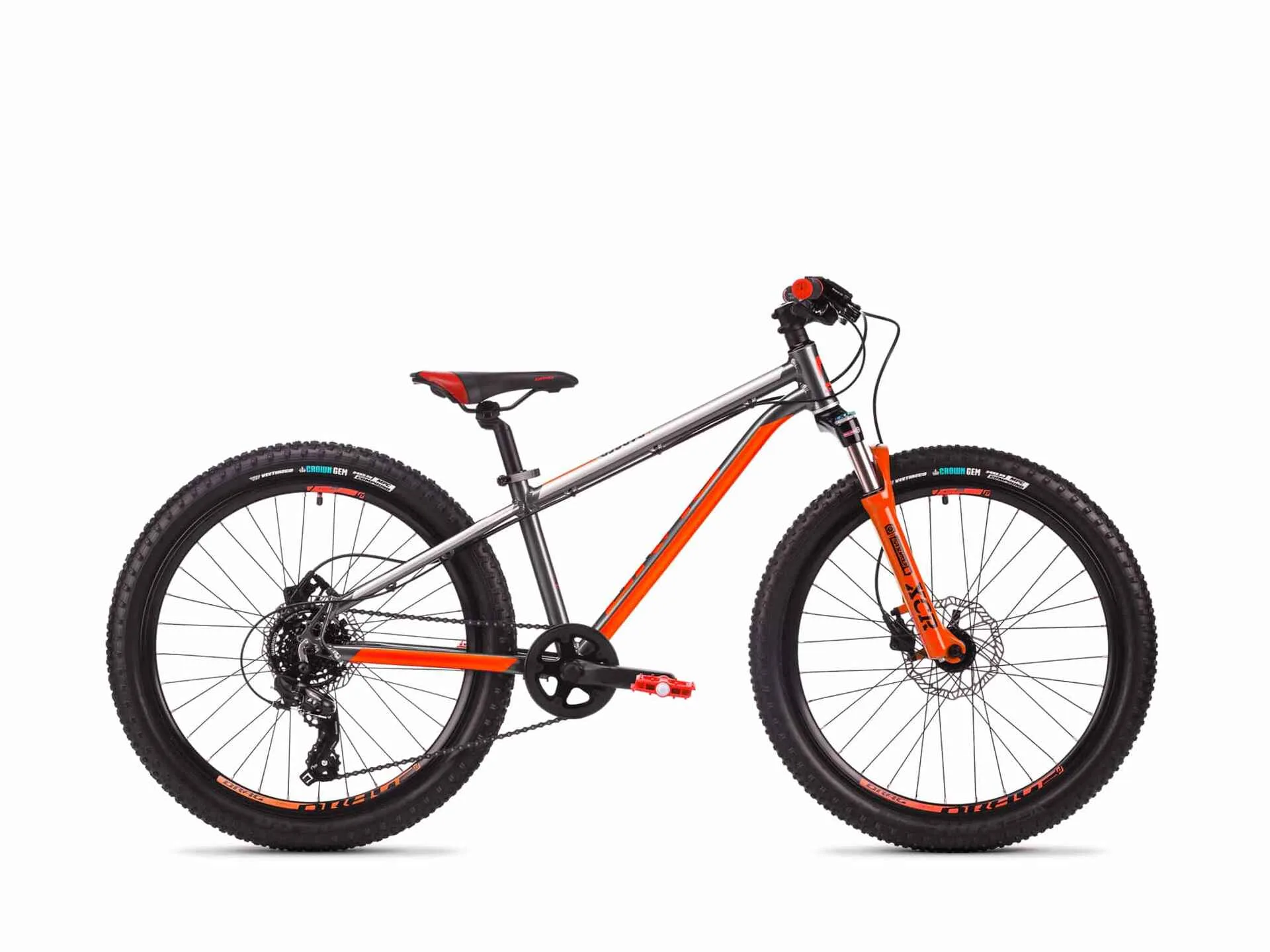 Bicicleta Drag Badger Fun 24 gri portocaliu