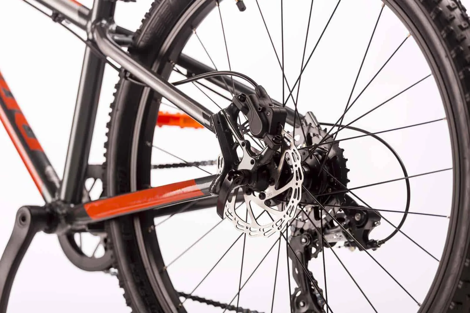 Bicicleta Drag Badger Fun 24 gri portocaliu - imagine 9