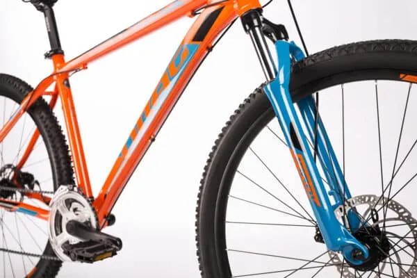 Bicicleta Drag Hardy 3.0 27.5 S portocaliu albastru 21 - imagine 2
