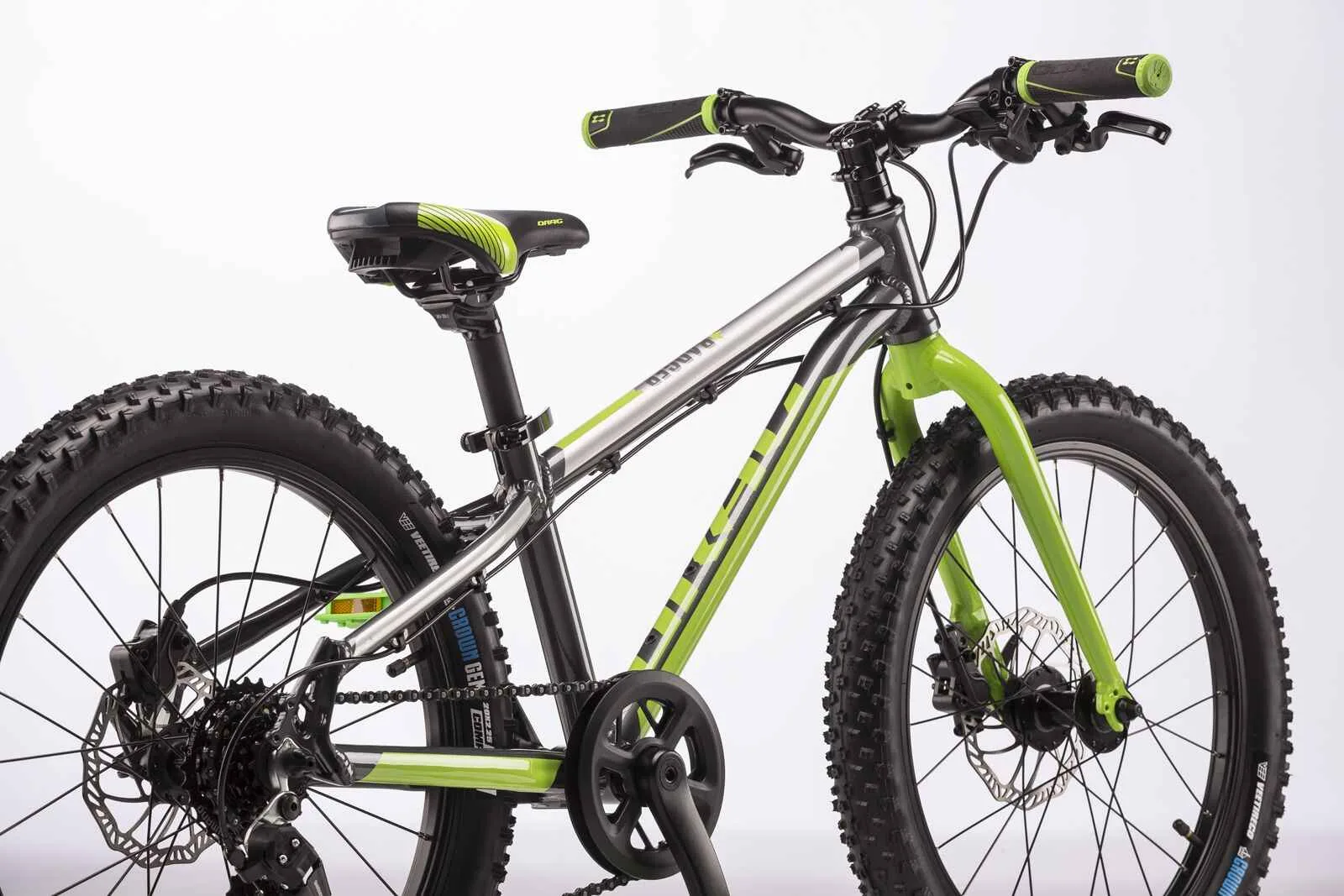 Bicicleta Drag Badger Lite 20 cu Disc gri verde - imagine 2
