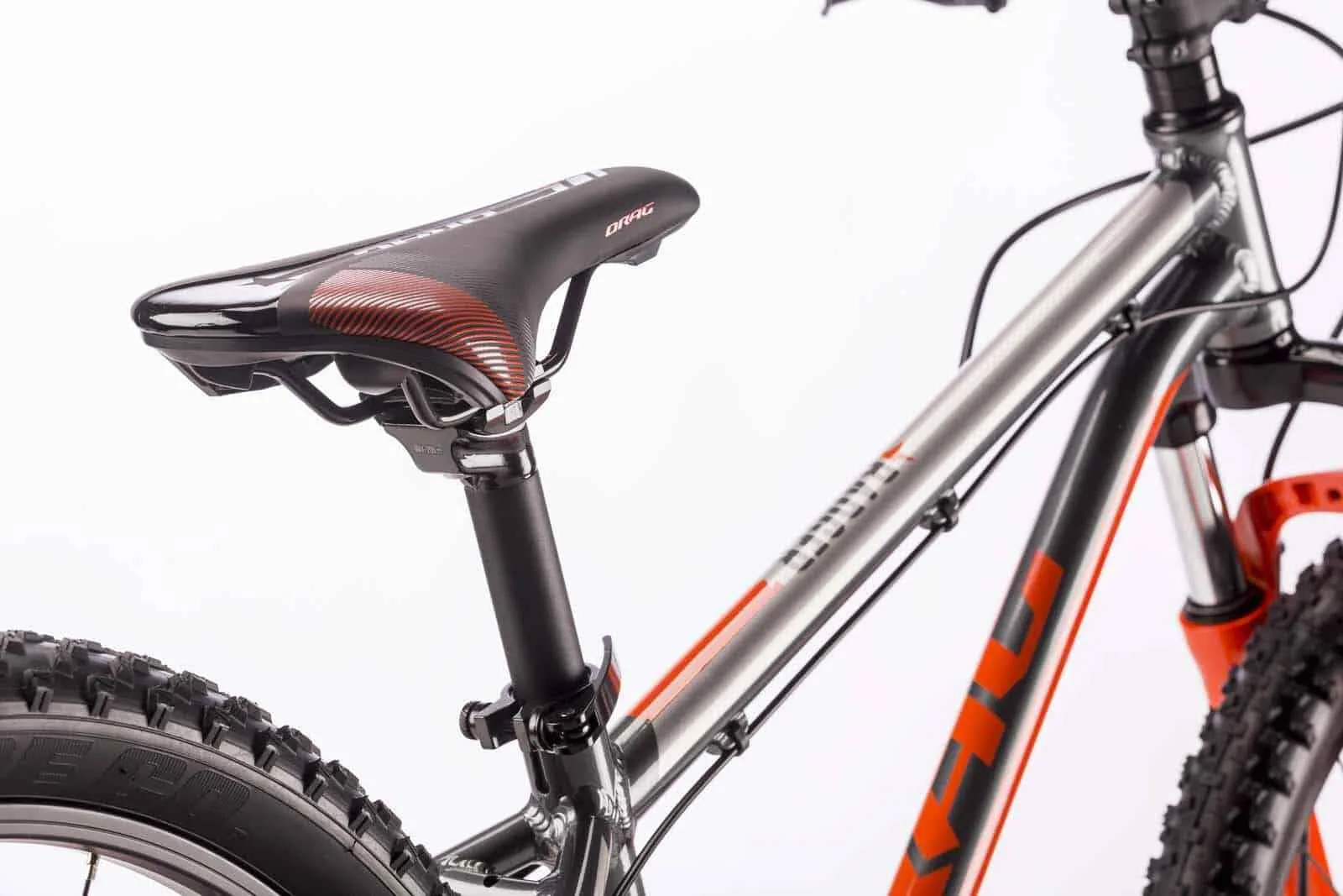 Bicicleta Drag Badger Fun 20 gri portocaliu - imagine 5