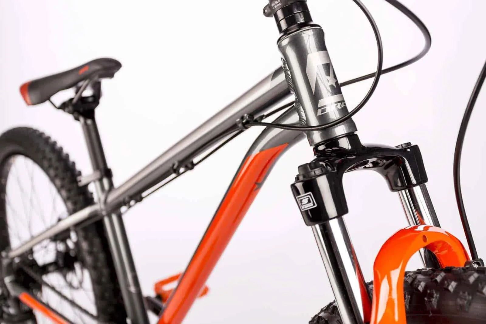 Bicicleta Drag Badger Fun 20 gri portocaliu - imagine 7