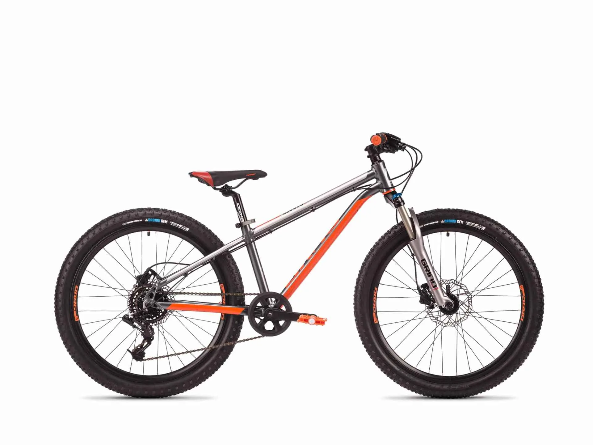 Bicicleta Drag Badger Race 20 gri portocaliu