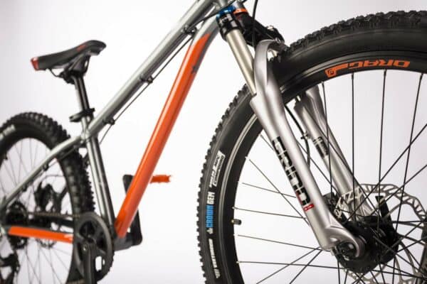 Bicicleta Drag Badger Race 20 gri portocaliu - imagine 2