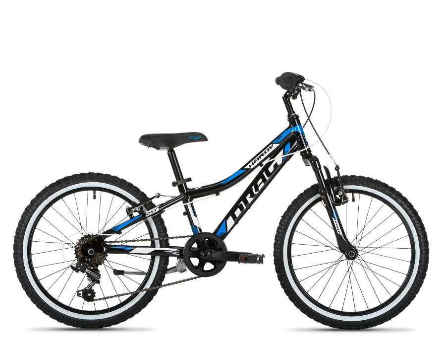 Bicicleta Drag Hardy JR 20 negru albastru 17-19