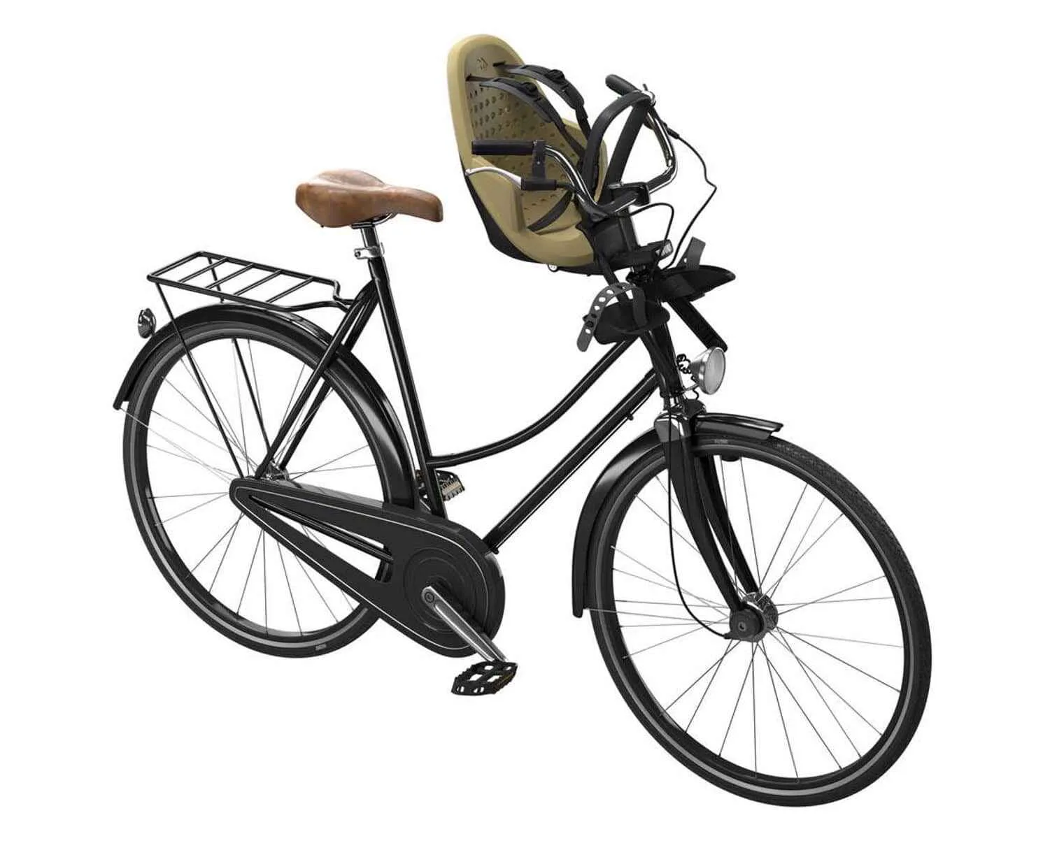 Thule Yepp 2 Mini Bike Seat fennel tan - imagine 5