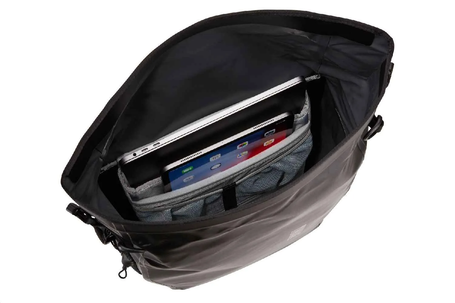 Genta pentu bicicleta Thule Shield Pannier 17L negru - imagine 3