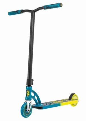 Stuntscooter Madd MGP Origin Pro Faded petrol galben roti 110mm