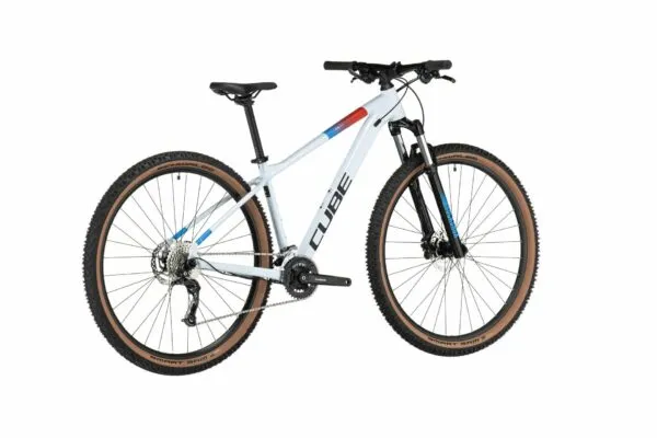 Bicicleta Cube AIM SLX white blue red 18 29 M - imagine 5