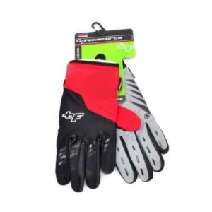 Bikeforce Manusi lungi rosu-negru