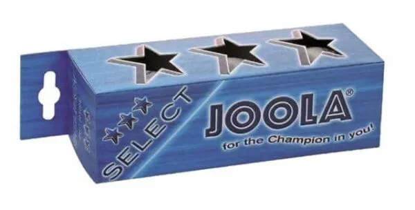 Minge de Ping-Pong Joola Select alb 3 bucati/set Spartan
