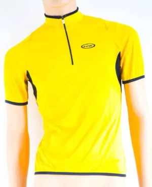 Tricou Lancer scurt galben marime S Northwave