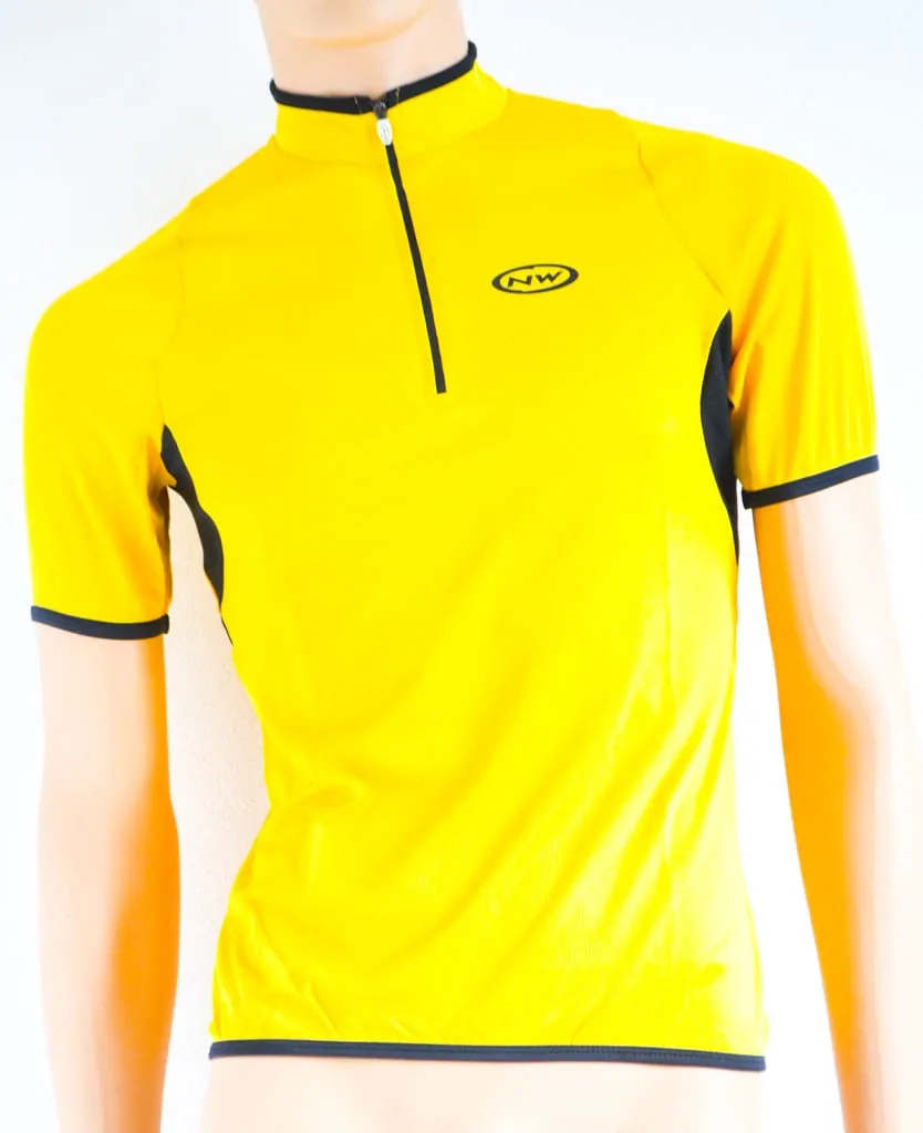 Tricou Lancer scurt galben marime S Northwave