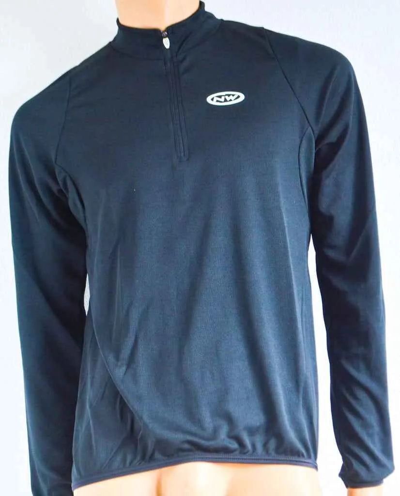 Tricou maneca lunga Lancer negru marime S Northwave