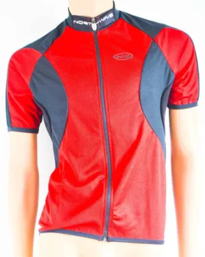 Tricou maneca scurta Eagle rosu/negru marime L Northwave