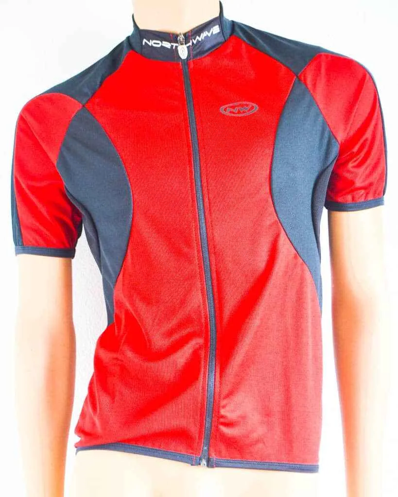 Tricou maneca scurta Eagle rosu/negru marime L Northwave