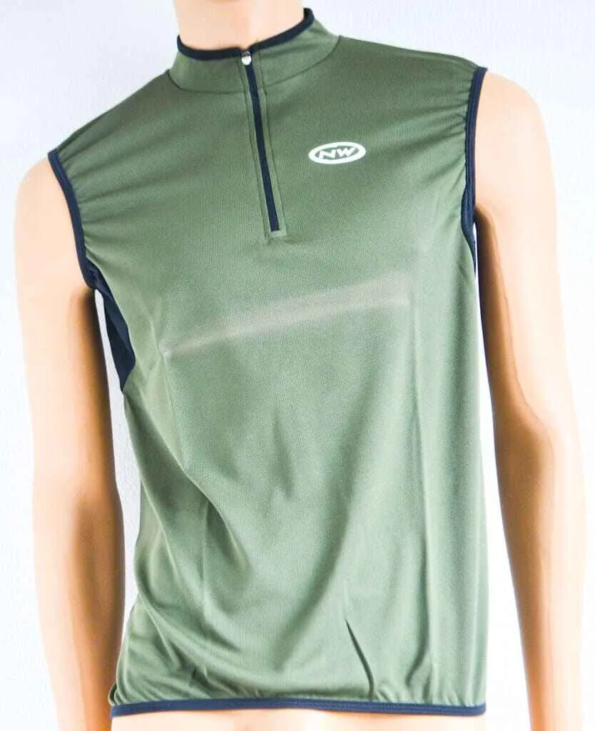 Tricou fara maneca Lancer verde safir marime M Northwave