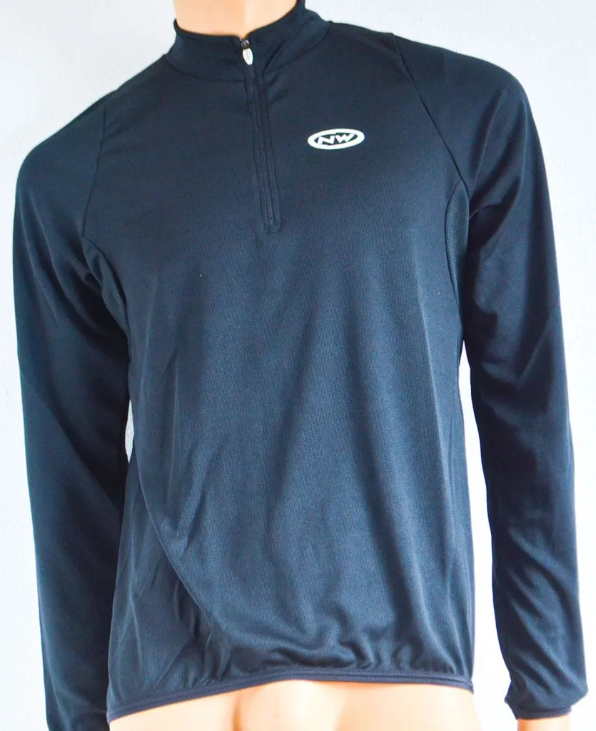 Tricou maneca lunga Lancer negru marime L Northwave