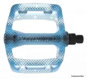 Pedale Eastern CFRP transparent albastru