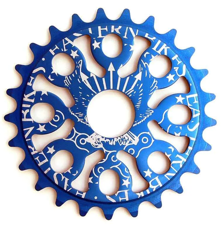 Foaie de angrenaj Eastern Medusa 25t albastru