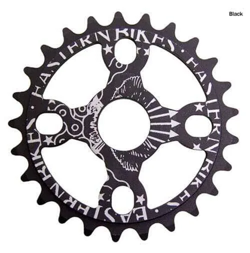 Foaie de angrenaj Eastern Medusa light 23t negru