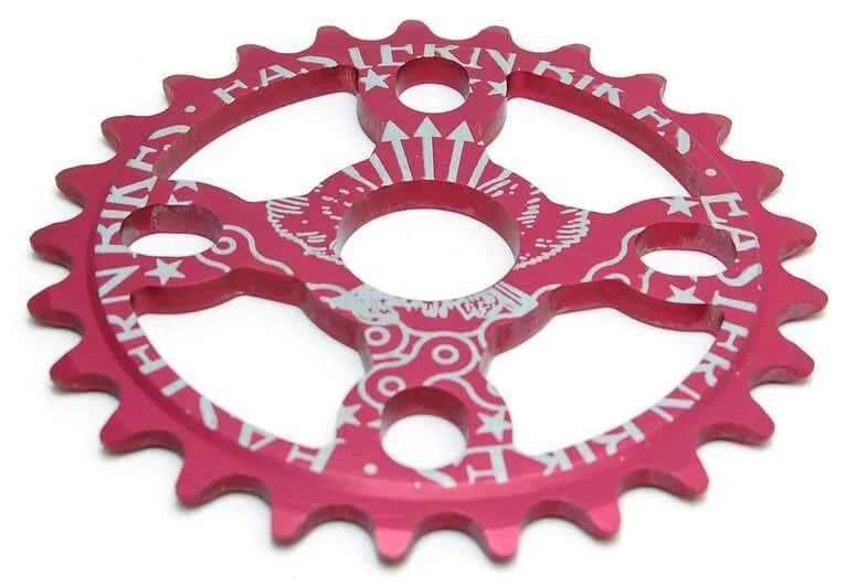 Foaie de angrenaj Eastern Medusa light 23t rosu